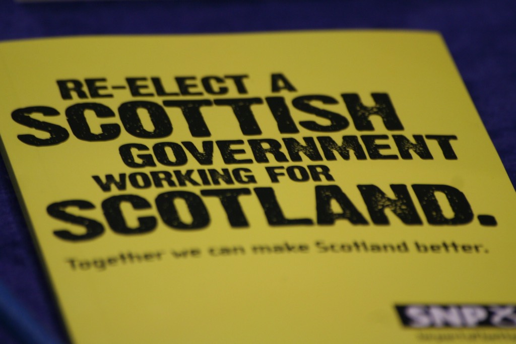 SNP scotland leaflet